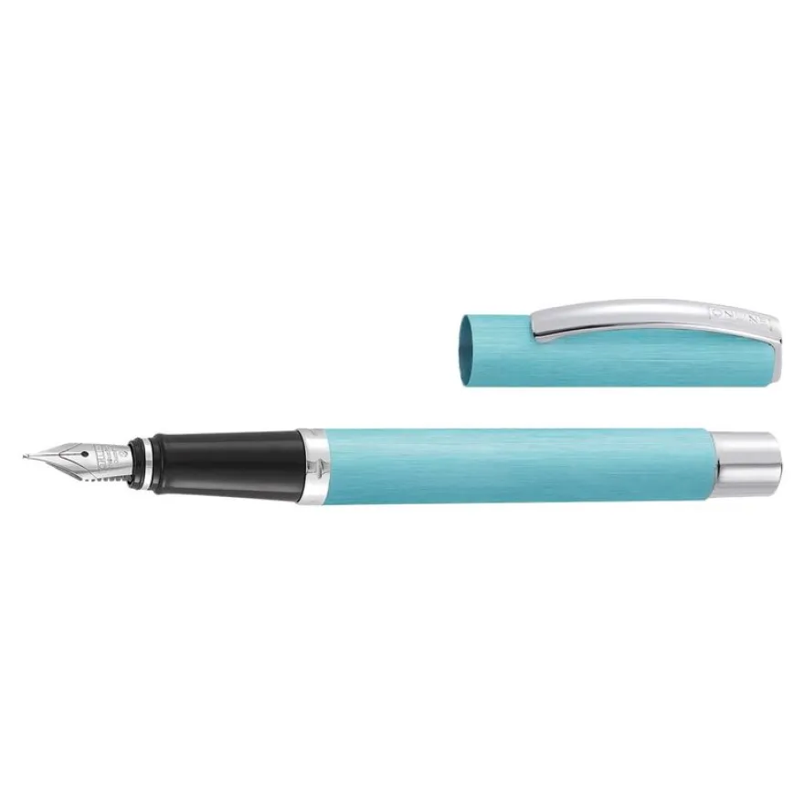Online Vision Style - Stylo plume turquoise - pointe 0,5 mm