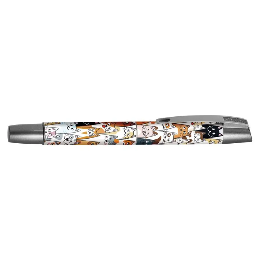 ONLINE YOUNG.LINE Campus Fluffy Cats - stylo plume