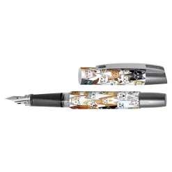 ONLINE YOUNG.LINE Campus Fluffy Cats - stylo plume