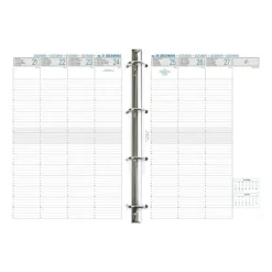 Organiseur Kelly - 12 mois - 23 x 32 cm - noir - Exacompta