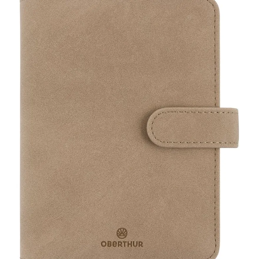 Organiseur Ramatuelle - 14 x 18,5 cm - taupe - Oberthur