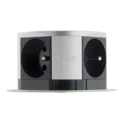 Otio - Coupe-circuit (recessed mountable) - compact - CA 230 V - 3680 Watt - connecteurs de sortie : 4 (Type E) - 1.5 m cordon