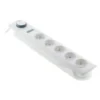otio - Multiprise parafoudre 5 prises avec interrupteur - blanc