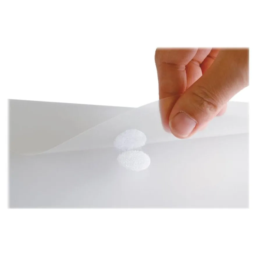 Oxford - 10 Pochettes perforées à velcro - extensibles - A4 - pour 130 feuilles