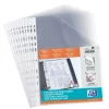 Oxford - 50 Pochettes perforées - A4 - lisse - pour 20 feuilles - 9/100