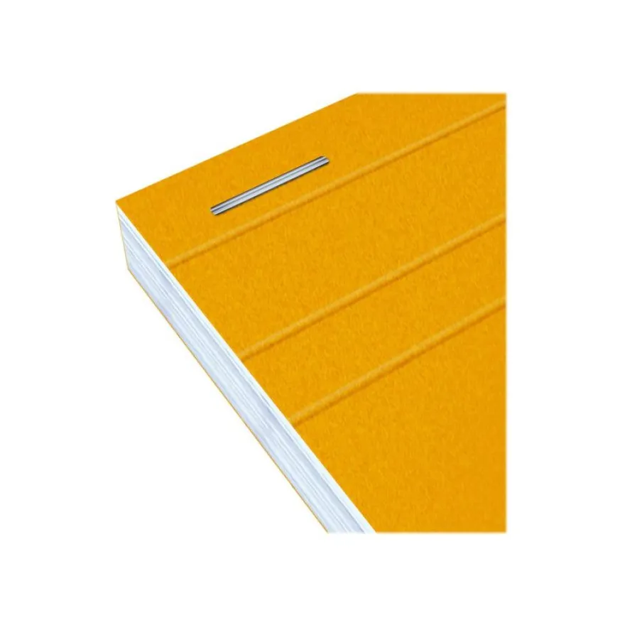 Oxford - Bloc notes - 10 x 15 cm - 160 pages - petits carreaux - 80G - orange