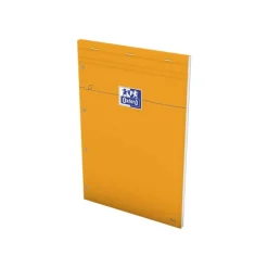 Oxford - Bloc notes - A4 + - 160 pages - petits carreaux - 80G - perforé - orange