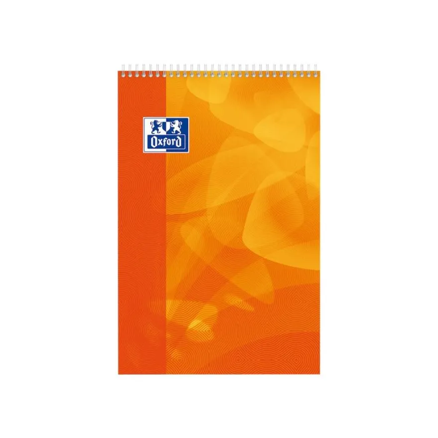 Oxford - Bloc notes - A4 + - 160 pages - grands carreaux - 90G