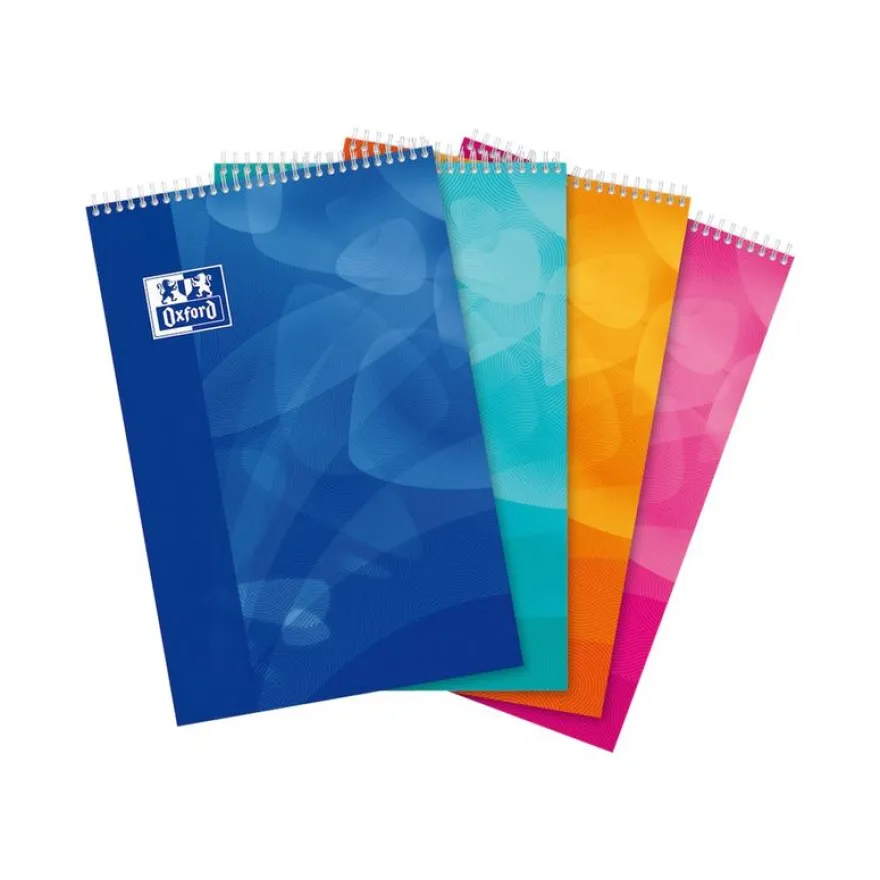 Oxford - Bloc notes - A4 + - 160 pages - grands carreaux - 90G