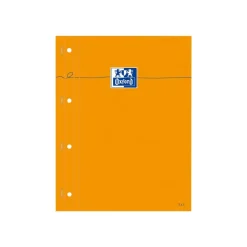 Oxford - Bloc notes - A4 + - 160 pages - petits carreaux - perforé