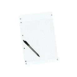 Oxford - Bloc notes - A4 + - 160 pages - grands carreaux - perforé - orange