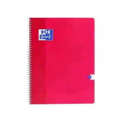 Oxford - Cahier à spirale 24 x 32 cm - 180 pages - grands carreaux (Seyes) - disponible dans différentes couleurs