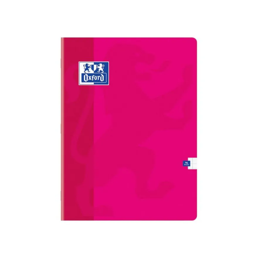 Oxford - Cahier 24 x 32 cm - 96 pages - grands carreaux (Seyes) - disponible dans différentes couleurs