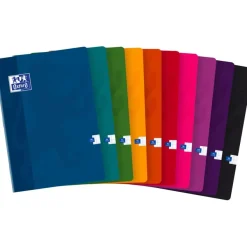 Oxford - Cahier A4 (21x29,7 cm) - 96 pages - grands carreaux (Seyes) - disponible dans différentes couleurs