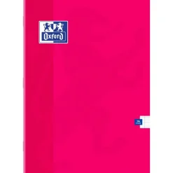 Oxford - Cahier A4 (21x29,7 cm) - 96 pages - grands carreaux (Seyes) - disponible dans différentes couleurs