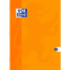 Oxford - Cahier A4 (21x29,7 cm) - 96 pages - grands carreaux (Seyes) - disponible dans différentes couleurs