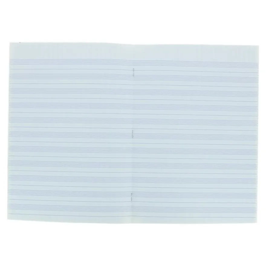 Oxford - Cahier de musique A4 (21x29,7 cm) - 48 pages - 24 pages à portée et 24 pages grands carreaux