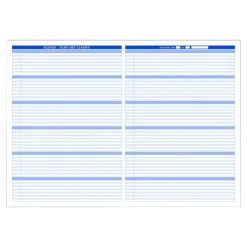 Oxford - Cahier du professeur Collège et Lycée - A4 (21x29,7 cm) - 144 pages
