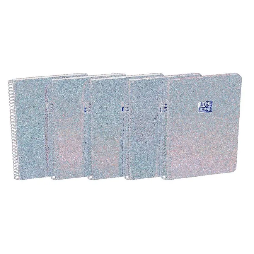 Oxford - Cahier Smart spirale - A5 - 160 pages - Q5/5 - assorti pastel