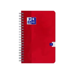 Oxford - Carnet à spirale 11 x 17 cm - 180 pages - petits carreaux (5x5 mm) - disponible dans différentes couleurs