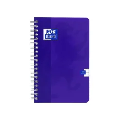 Oxford - Carnet à spirale 11 x 17 cm - 180 pages - petits carreaux (5x5 mm) - disponible dans différentes couleurs