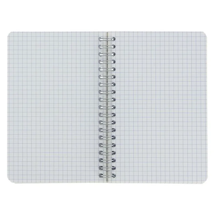 Oxford - Carnet à spirale 11 x 17 cm - 180 pages - petits carreaux (5x5 mm) - disponible dans différentes couleurs