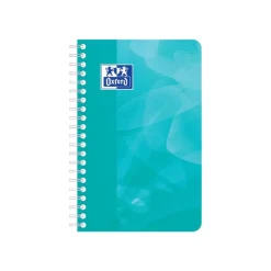 Oxford - Carnet polypro à spirale 11 x 17 cm - 180 pages - petits carreaux (5x5 mm) - disponible dans différentes couleurs