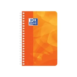 Oxford - Carnet polypro à spirale 11 x 17 cm - 180 pages - petits carreaux (5x5 mm) - disponible dans différentes couleurs