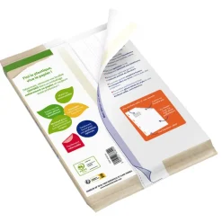 Oxford - feuilles simples A4 - 300 pages - petits carreaux (5x5 mm) - perforées