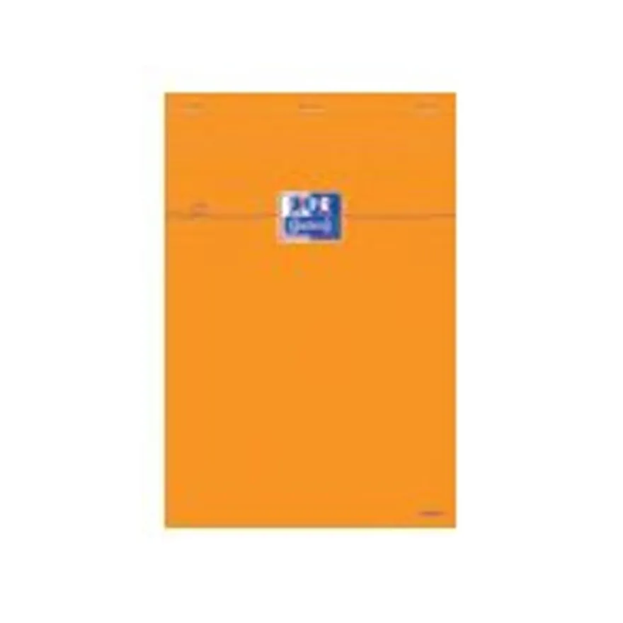 Oxford - Pack de 10 Blocs notes - 10 x 15 cm - 160 pages - petits carreaux - 80g - orange
