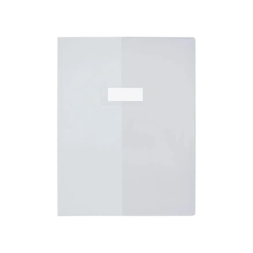 Oxford - Protège cahier sans rabat - A4 (21x29,7 cm) - Cristal Luxe - incolore