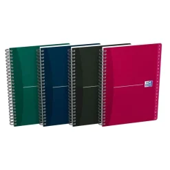 Oxford - Répertoire à spirale A5 - 180 pages - ligné - disponible dans différentes couleurs