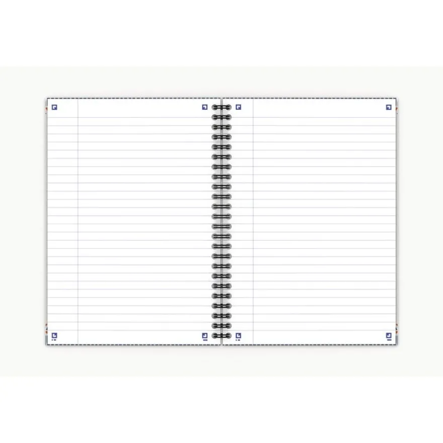Oxford Boho Chic - Cahier spiralé B5 (19 x 25 cm) - 120 pages - ligné