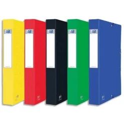 Oxford Boston - Boîte de classement carton - dos 40 mm - disponible dans différentes couleurs