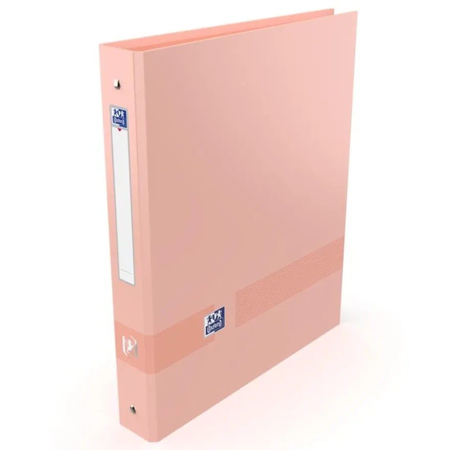 Oxford Color Life Pastel - Classeur 4 anneaux - A4+ - Dos 40 mm - Capacité 250 feuilles - Disponible en différentes couleurs