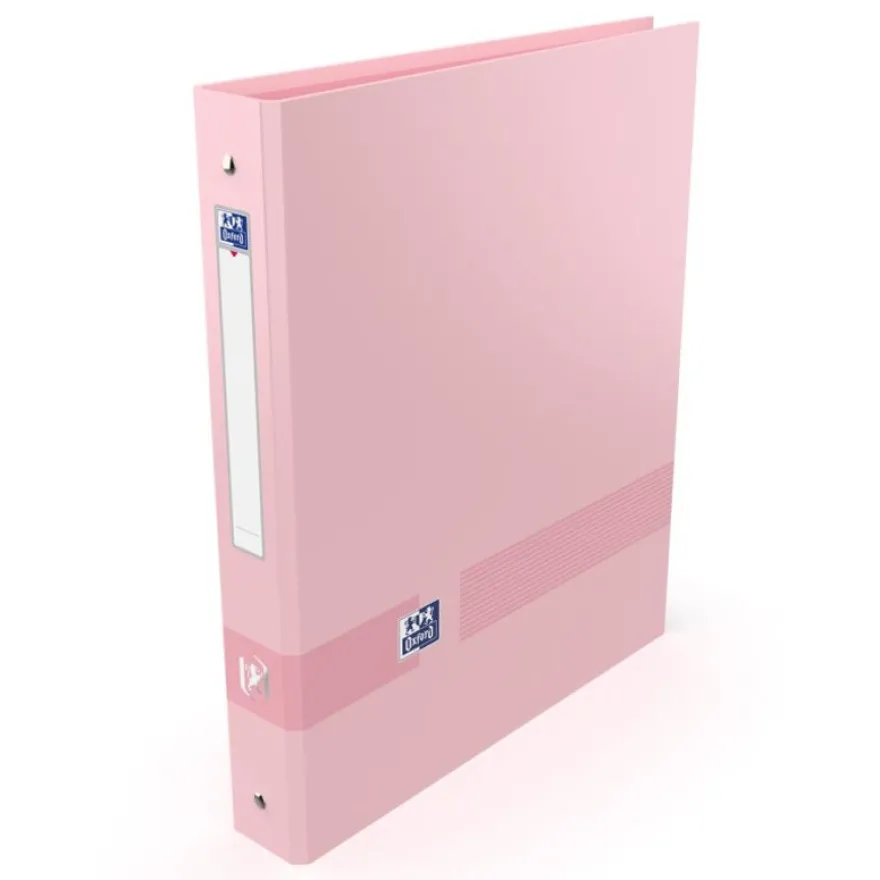 Oxford Color Life Pastel - Classeur 4 anneaux - A4+ - Dos 40 mm - Capacité 250 feuilles - Disponible en différentes couleurs