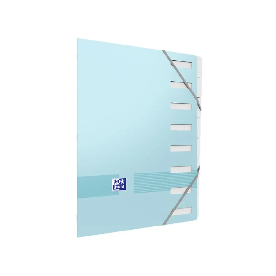 Oxford Color Life Pastel - Trieur 8 positions - A4 - Disponible en différentes couleurs
