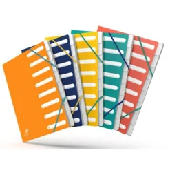 Oxford ColourTab - Trieur 8 positions - A4 - disponible dans différentes couleurs