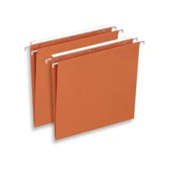 Oxford DEFI Flex - 25 Dossiers suspendu Kraft pour tiroirs - DOS 30 mm - A4 - orange