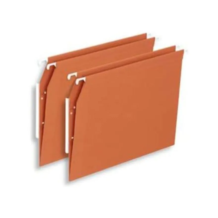 Oxford DEFI Flex - 25 Dossiers suspendu pour armoires- DOS 15 mm - A4 - orange