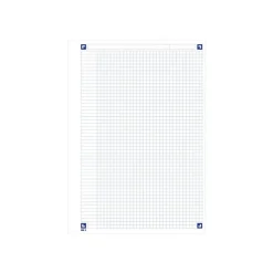 Oxford Etudiants - Cahier Notebook A4+ (24 x 29,7 cm) - 160 pages - petits carreaux (5x5 mm) - double spirale - disponible dans différentes couleurs