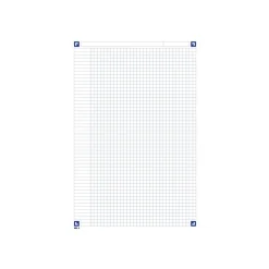 Oxford Etudiants - Cahier Nomadbook A4+ (24 x 29,7 cm) avec pochettes 3 rabats - 160 pages - petits carreaux (5x5 mm) - double spirale - disponible dans différentes couleurs