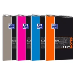 Oxford Etudiants Easynotes - Bloc notes A4+ (24 x 29,7 cm) - 160 pages - ligné - disponible dans différentes couleurs