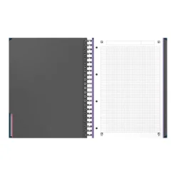 Oxford Europeanbook - Cahier A4 (21x29,7 cm) - 240 pages - petits carreaux (5x5 mm) - disponible dans différentes couleurs