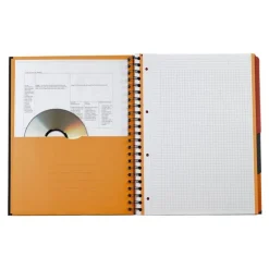 Oxford Filingbook - Cahier A4+ - 200 pages - ligné