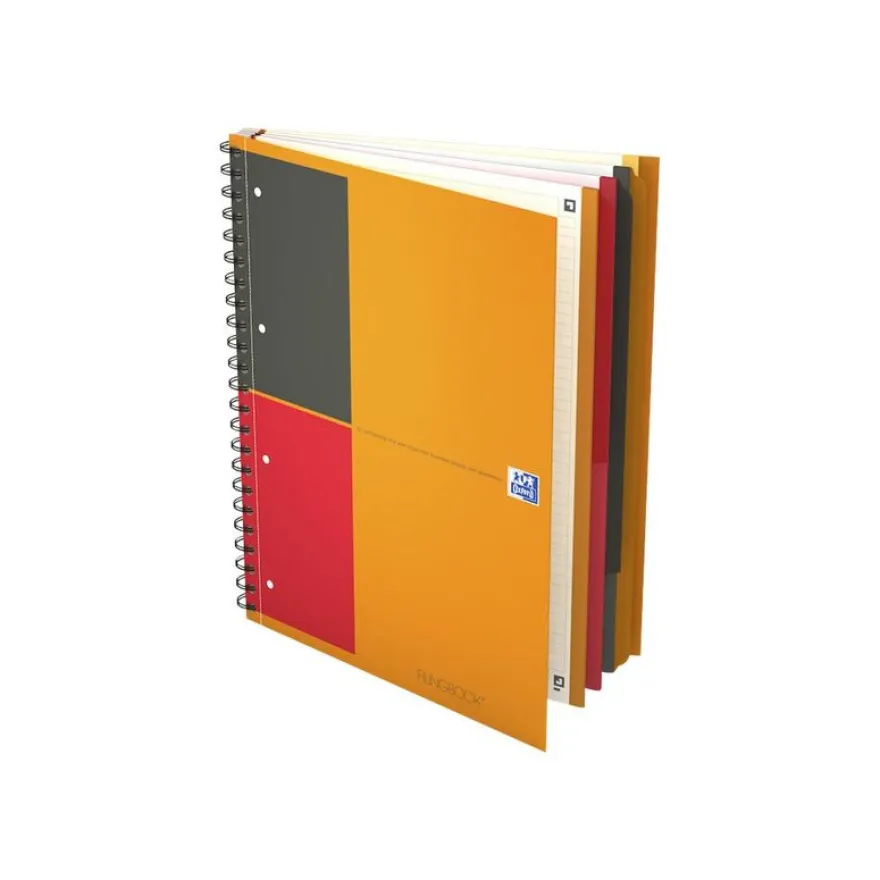 Oxford Filingbook - Cahier A4+ - 200 pages - ligné