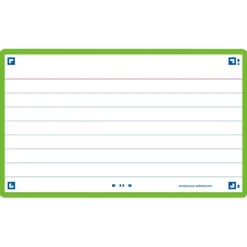 Oxford FLASH 2.0 - Pack de 32 cartes - A7 - ligné - 4 couleurs disponibles selon stock du magasin