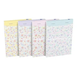 Oxford Floral - Bloc notes agrafé 10,5 x 14,8 cm