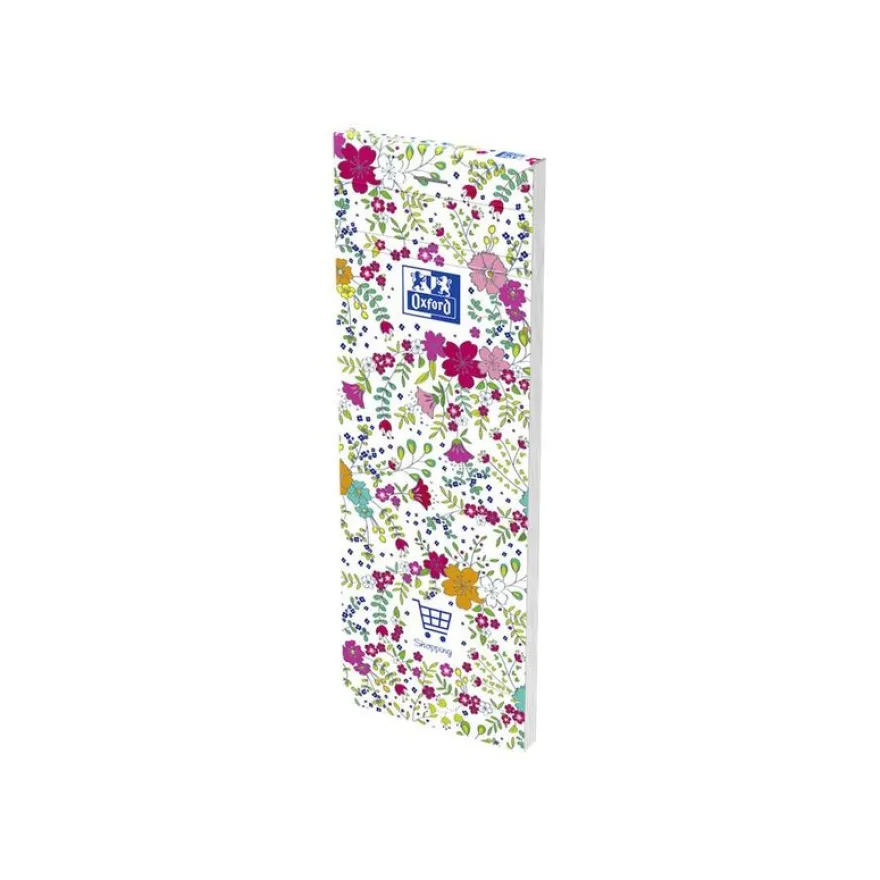 Oxford Floral - Bloc shopping 7,4 x 21 cm