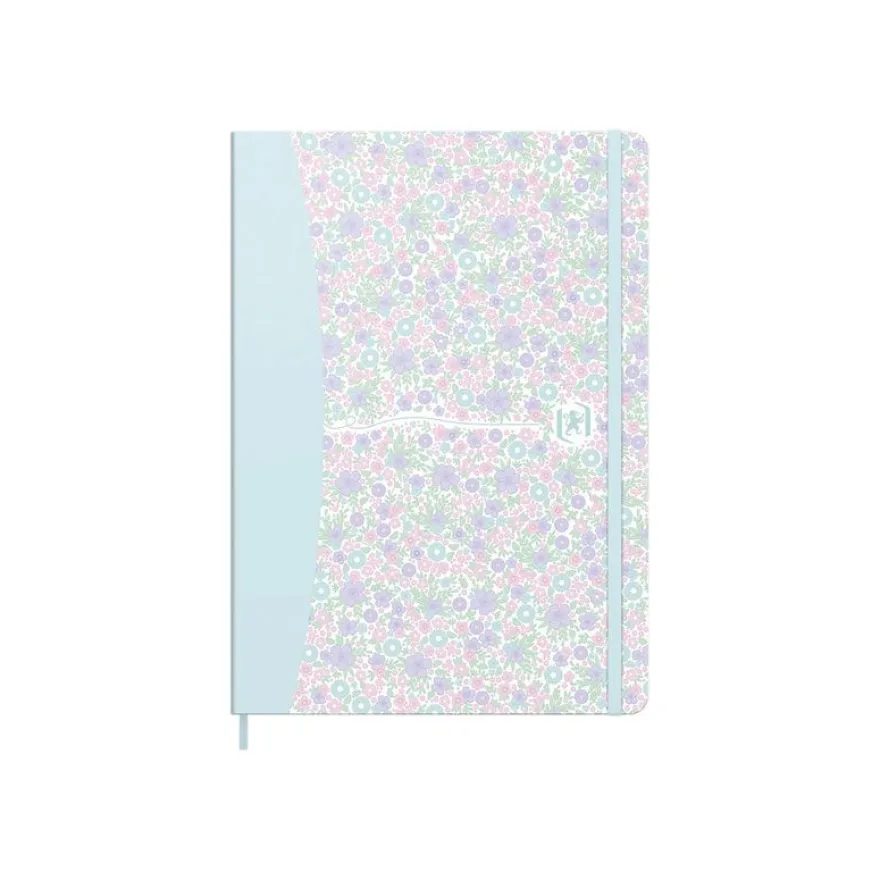 Oxford Floral - Cahier de notes - 160 pages - 140 x 210 mm